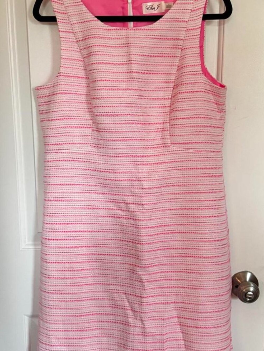 Eliza J Hot Pink Summer Mini Dress with Tassels